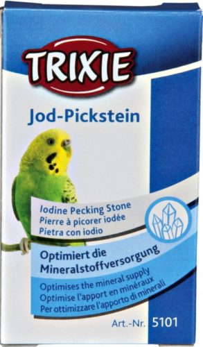 Trixie | Jod-Pickstein | Kiegészítő eleség (jódos csőrkoptató tömb) kispapagáj részére - 20g