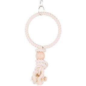   Trixie Rope Ring | Játék (kötél karika) díszmadarak részére - 19cm