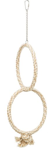 Trixie Rope Rings | Játék (kötélkarika) díszmadarak részére - 16 cm