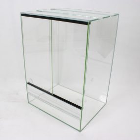   65 x 50 x 90 cm | Prémium minőségű terrárium | Háttér nélküli