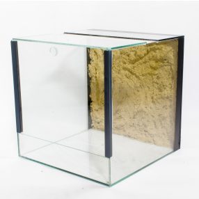   20 x 20 x 20 cm | Prémium minőségű terrárium | 2D Háttérrel