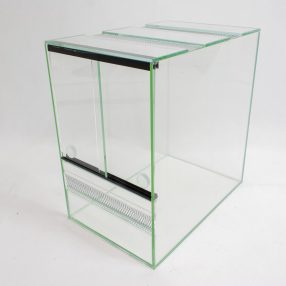   20 x 30 x 20 cm | Prémium minőségű terrárium | Háttér nélküli