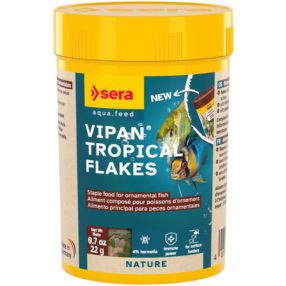   Sera Vipan Nature | Lemezes alapeleség minden típusú díszhal számára – 100 ml / 22 g