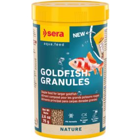   Sera Goldfish Granules | Granulált alapeleség aranyhalak számára – 250 ml / 75 g