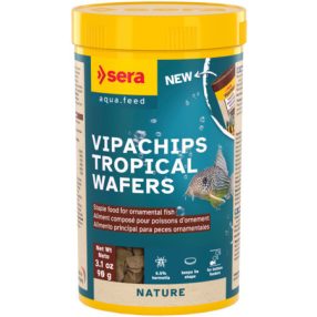   Sera Vipachips Nature | Süllyedő chips eledel talajlakó díszhalak számára – 250 ml / 90 g
