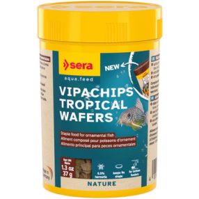   Sera Vipachips Nature | Süllyedő chips eledel talajlakó díszhalak számára – 100 ml / 37 g