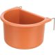 Trixie Hanging Bowl with Wire Holder | Műanyag etető (többféle színben) madarak részére - 400 ml / 8x11 cm
