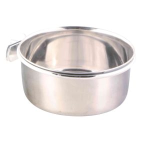   Trixie Bowl with Holder | Tál (fém, csavarozható) kalitkákba - 600 ml / 12 cm