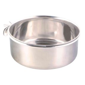  Trixie Bowl with Holder | Tál (fém, csavarozható) kalitkákba - 900 ml / 14 cm