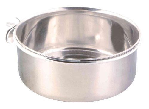 Trixie Bowl with Holder | Tál (fém, csavarozható) kalitkákba - 900 ml / 14 cm