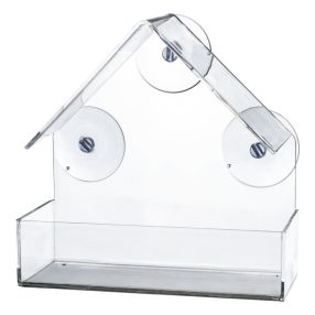   Trixie Bird Feeder for Window Pane | Vadmadár etető (áttetsző) ablakra - 225 ml / 15x15x6 cm