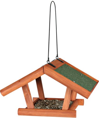 Trixie Bird Feeder | Kerti madáreteteő (fenyő,mázas) vadmadarak részére - 30x18x28 cm