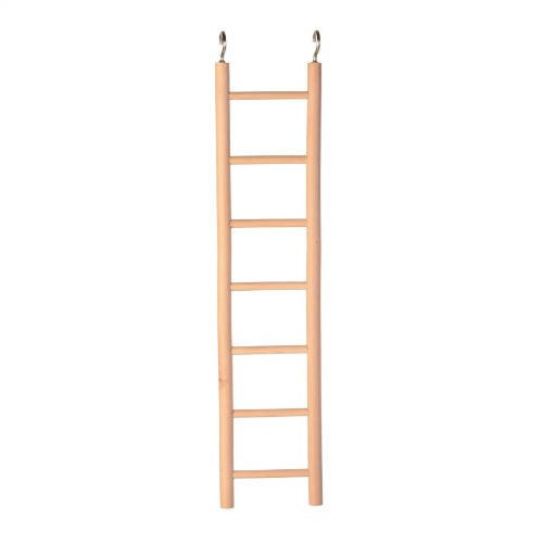 Trixie Wooden Ladder | Fa létra (7 fokos) díszmadarak részére - 32 cm