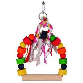   Trixie Arch Swing | Fa hinta nagy papagájok részére - 13x19cm
