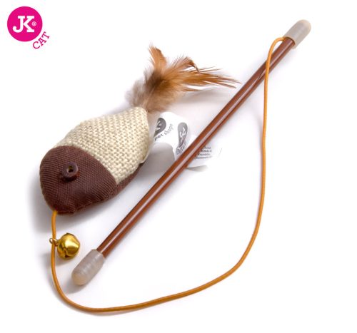 JK | pamut játék hal pálcán 18cm