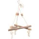 Trixie Swing on Rope | Játék (fa hinta kötélen) díszmadarak részére - 27x27x27 cm
