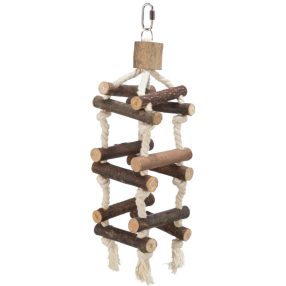   Trixie Tower with Rope | Játék (mászótorony) díszmadarak részére - 34 cm