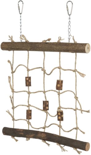 Trixie Rope Climbing Wall | Játék (mászófal) díszmadarak részére - 27x24 cm