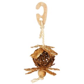   Trixie Wicker Ball with Sisal Rope | Játék (szizál) díszmadarak részére - 5.5 cm