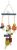 Trixie Wooden Toy on a Rope | Fa játék kötéllel nagy papagájok részére - 24 cm