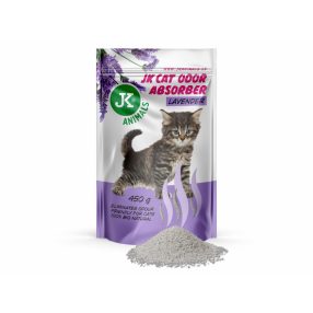   JK Levendula illatú bentonit szagtalanító | Csomósodó macskaalom-adalék – 450 g