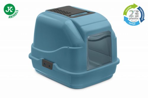 IMAC | EASY CAT macska toalett újrahasznosított anyagból - 50x40x40cm - türkiz