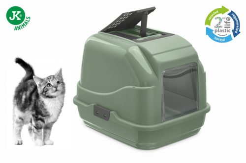 IMAC | EASY CAT macska toalett újrahasznosított anyagból - 50x40x40cm - khaki