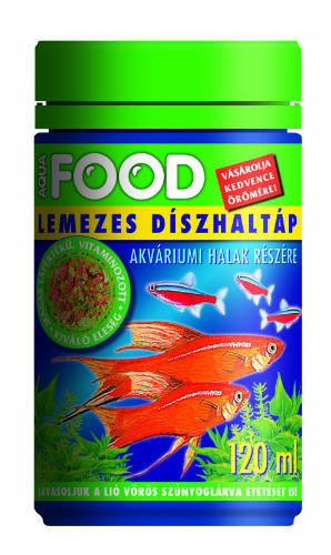 Aqua-Food | Lemezes | Díszhaltáp - 120 ml