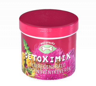 Holisnacks | Detoximix – májfunkciót támogató gyógynövényes keverék kisállatoknak – 100 g