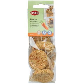   Trixie Sárgarépás Cracker | Rágcsálnivaló nyulaknak és kisrágcsálóknak – 4 cm (150g)