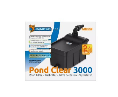 SuperFish | PONDCLEAR 3000 UVC | Víztisztító készülék - 5W
