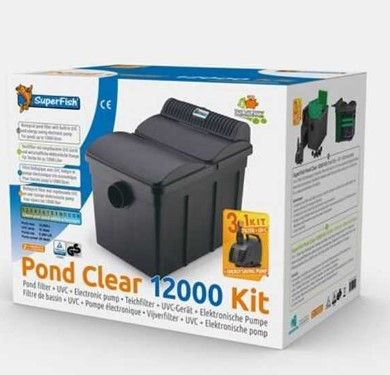 SuperFish | PONDCLEAR KIT 12000 | Víztisztító készülék - 12000