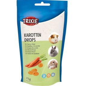   Trixie Pea Drops | Jutalomfalat rágcsálóknak | Répás - 75 g