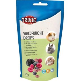   Trixie Pea Drops | Jutalomfalat rágcsálóknak | Erdei gyümölcsös - 75 g