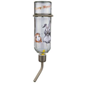   Trixie Glass Water Bottle | Mintás üveg itató rágcsálók részére - 500 ml