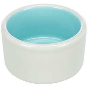   Trixie Ceramic Bowl | Kerámia tál (fehér,kék) rágcsálók részére - 100 ml / 7 cm