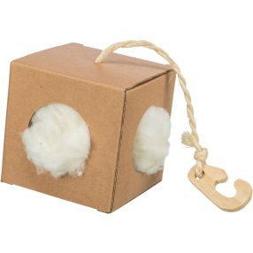   Trixie Kapok fészekbélés dobozban | Természetes fészekanyag madarak és rágcsálók részére – 9×9×9 cm / 6 g