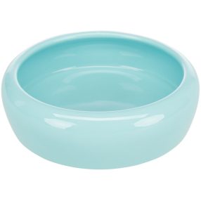   Trixie Ceramic Bowl | Kerámia tál (fehér, kék) macskák részére - 0,4 l / 15 cm