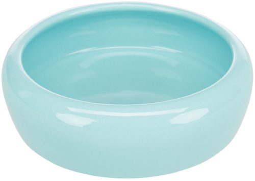 Trixie Ceramic Bowl | Kerámia tál (fehér, kék) macskák részére - 0,4 l / 15 cm