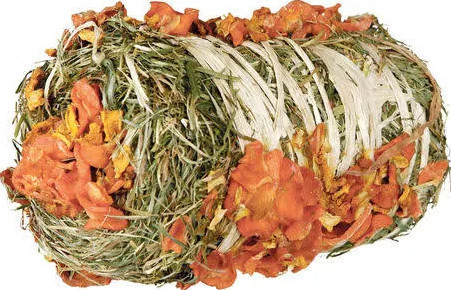 Trixie Hay Bale Pumpkin and Carrot | Kiegészítő eledel rágcsálóknak | Tök-répa - 200 g