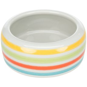   Trixie Ceramic Bowl | Kerámia tál (vegyes színekben) rágcsálók részére - 200 ml / 11 cm