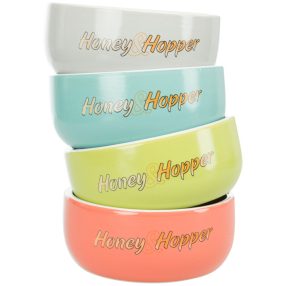   Trixie Ceramic Bowl | Kerámia tál (vegyes színekben) rágcsálók részére - 0,25 l / 11 cm