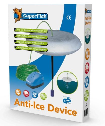 SuperFish | ANTI ICE DEVICE & AREATION SET | Jéggátló készülék fagyálló - Csengőkészlet + légszivattyú tóhoz