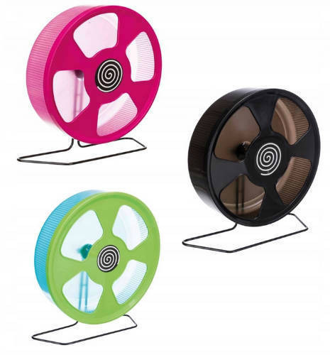 Trixie Exercise Wheel Plastic | Futókerék (vegyes színek) rágcsálók részére - 33 cm