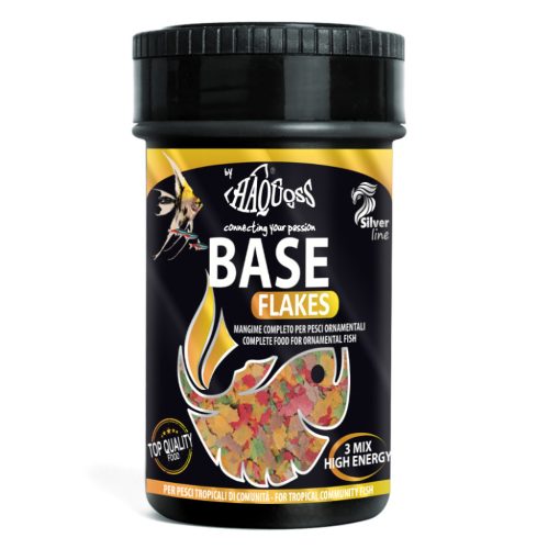 Haquoss | BASEFLAKE | Teljes értékű lemezes, akváriumi haltáp - 1000 ml / 150 g