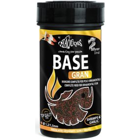   Haquoss | Base Gran | Teljes értékű granulált akváriumi haltáp - 250 ml