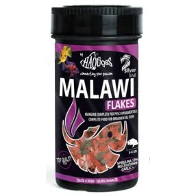   Haquoss | MALAWI FLAKES | Teljes értékű lemezes, malawi haltáp -  250 ml / 40 g