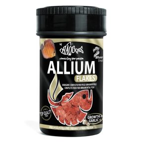   Haquoss | Allium Flakes | Teljes értékű lemezes, fokhagymás diszkosz haltáp - 100 ml