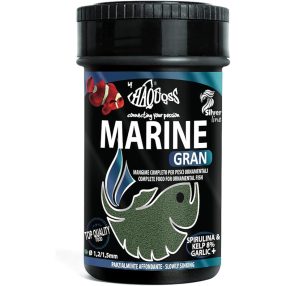   Haquoss | MARINE GRAN GOURMET | Teljes értékű granulátum, ínyenc haltáp az egészséges növekedésért - 100 ml / 55 g