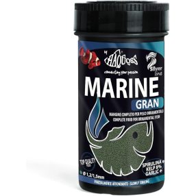   Haquoss | MARINE GRAN GOURMET | Teljes értékű granulátum, ínyenc haltáp az egészséges növekedésért - 250 ml / 137 g